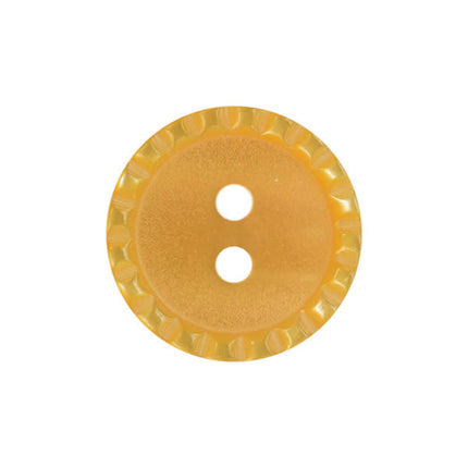 Round Two Tone Shimmer Bead Edge Buttons -- Choice of 9 Bright Colours 3 Sizes - ThreadandTrimmings