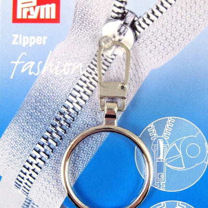 Fashion Zip Puller by Prym / Zipper Pull - Easy Grab - Ring Pull for Sore Hands - ThreadandTrimmings