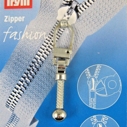 Fashion Zip Puller by Prym / Zipper Pull - Easy Grab - Ring Pull for Sore Hands - ThreadandTrimmings