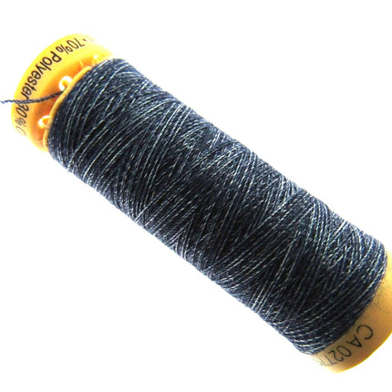 100m GUTERMANN JEANS / DENIM THREAD Col 5154 - 70% POLYESTER - 30% COTTON - ThreadandTrimmings