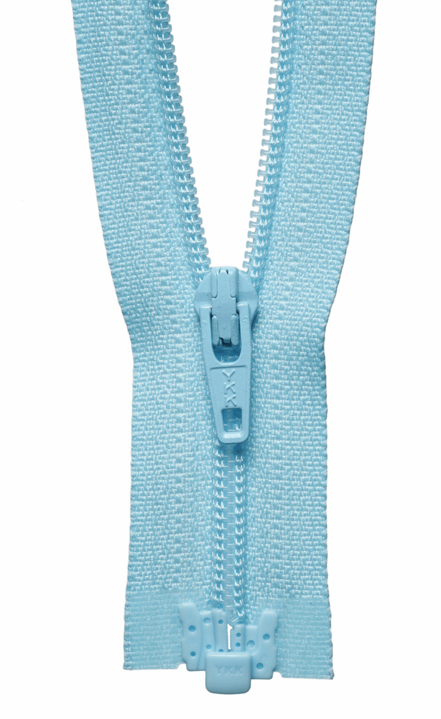 YKK Lightweight Open End Nylon Zips - 3mm wide teeth - 10" / 12" / 14" / 16" - ThreadandTrimmings