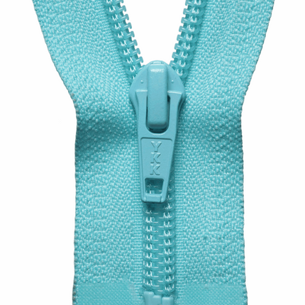 YKK Nylon Open End Zips 26" 28" 30" 32" 5mm Teeth 25 Colours - ThreadandTrimmings