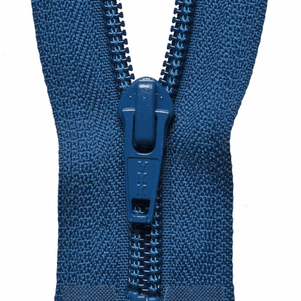 YKK Nylon Open End Zips 10" 12" 14" 16" 5mm Teeth 25 Colours - ThreadandTrimmings