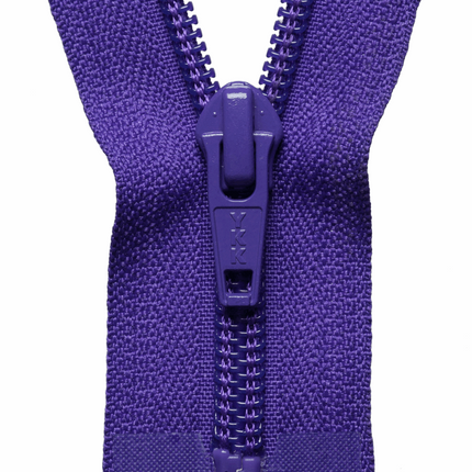 YKK Nylon Open End Zips 26" 28" 30" 32" 5mm Teeth 25 Colours - ThreadandTrimmings