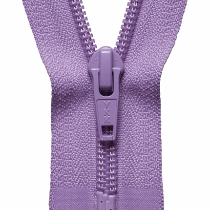 YKK Nylon Open End Zips 10" 12" 14" 16" 5mm Teeth 25 Colours - ThreadandTrimmings