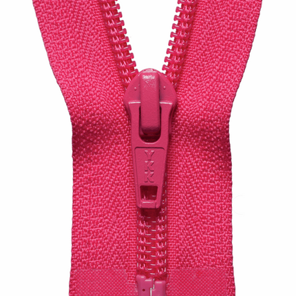 YKK Nylon Open End Zips 26" 28" 30" 32" 5mm Teeth 25 Colours - ThreadandTrimmings