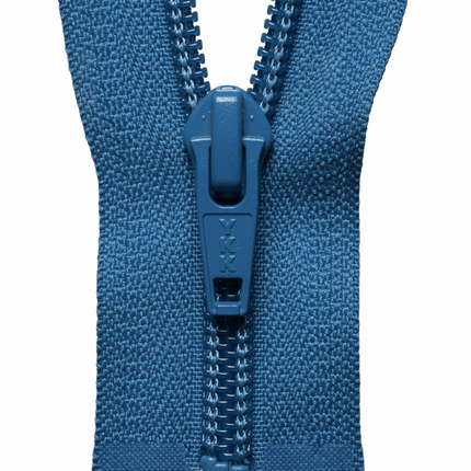 YKK Nylon Open End Zips 26" 28" 30" 32" 5mm Teeth 25 Colours - ThreadandTrimmings