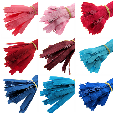 YKK Nylon Zips Closed End Dress Cushion Zips 18", 20" or 22" High Quality Zip - ThreadandTrimmings